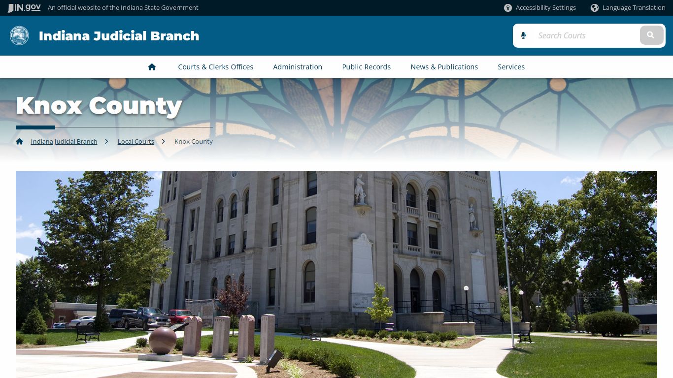Knox County - Indiana Judicial Branch
